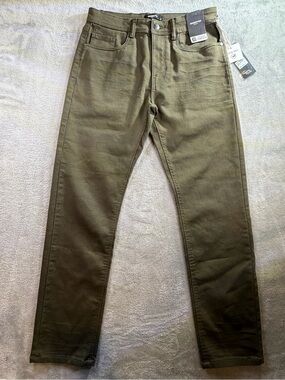 NWT Reserved Supply brown Men's Slim Jeans